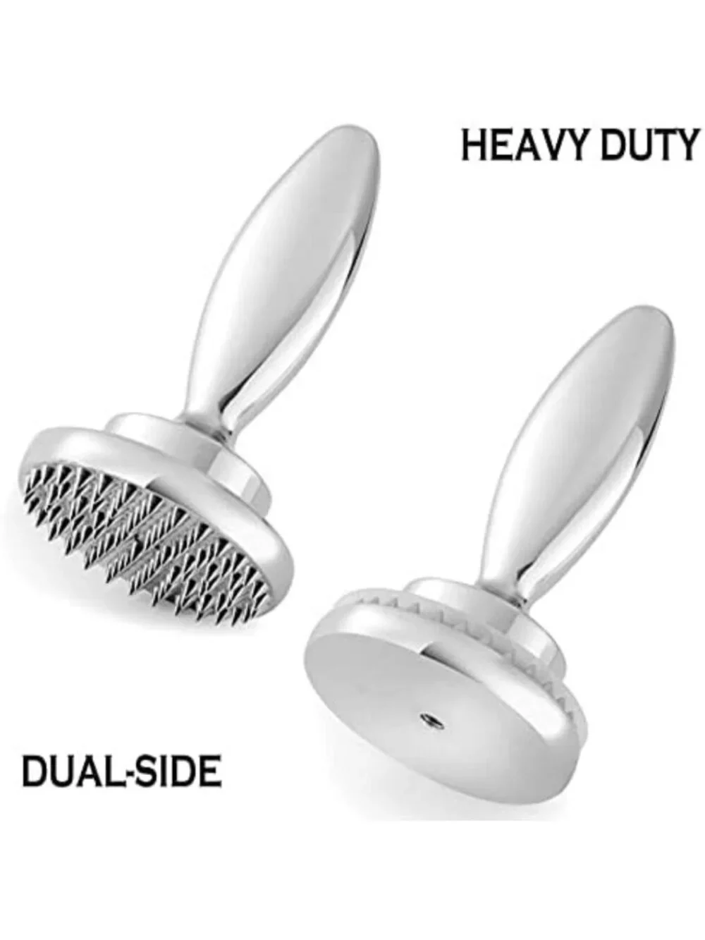 Reversible Dual-Sided Meat Tenderizer Mallet | Kitchen Prep Tool for Marinating